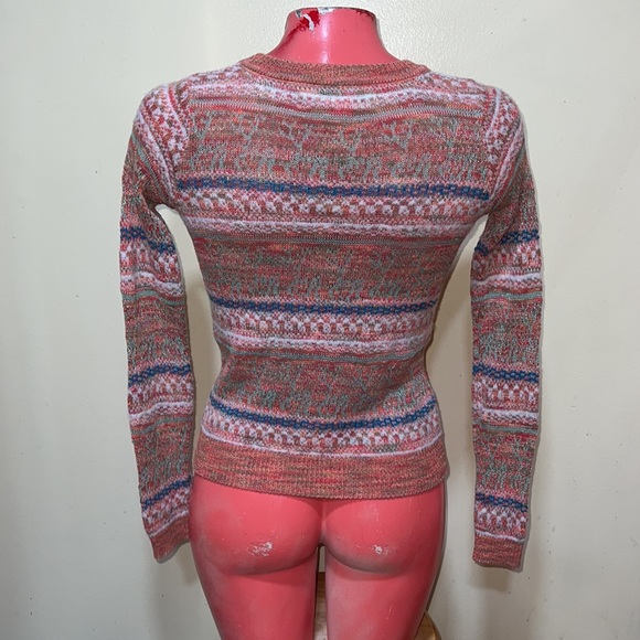 A n t h r o p o l o g i e • Sparrow fair isle vintage sweater - Picture 10 of 10